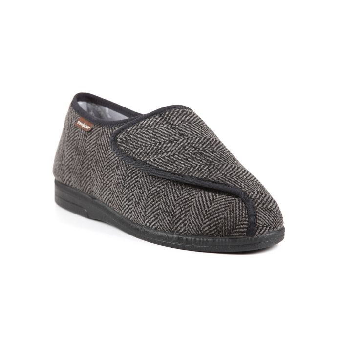 Gary Men's Extra Wide Bootie Slipper - Image 3