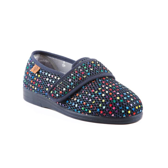 Sophie Ladies Extra Wide Slipper - Image 2