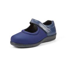 Walmer -Extra Wide Ladies Stretch Shoe - Image 2